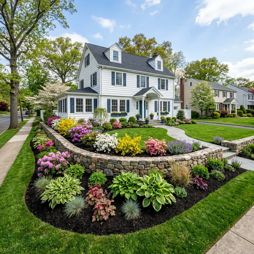 Full property landscape redesign North Jersey