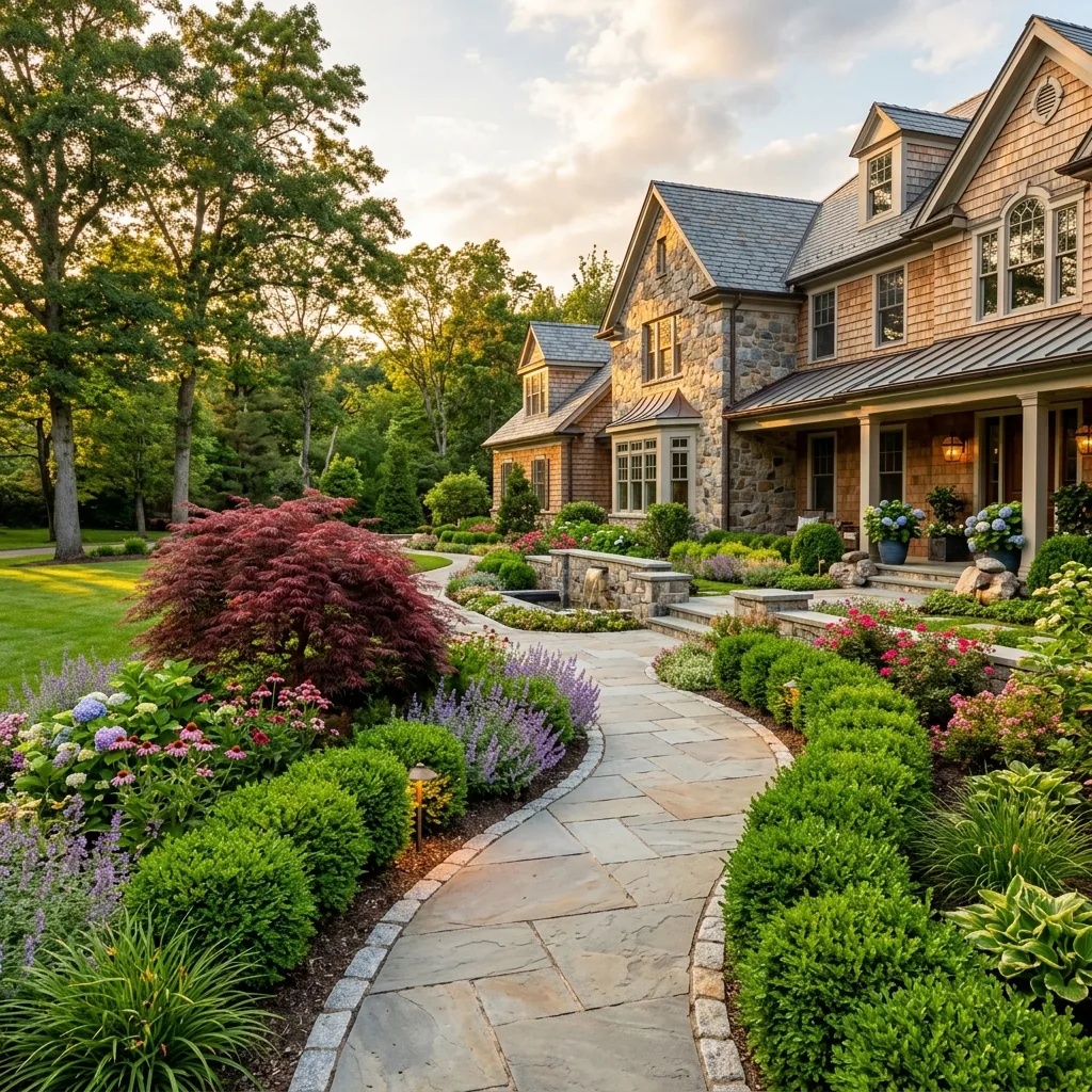 Full landscape design project Wayne NJ